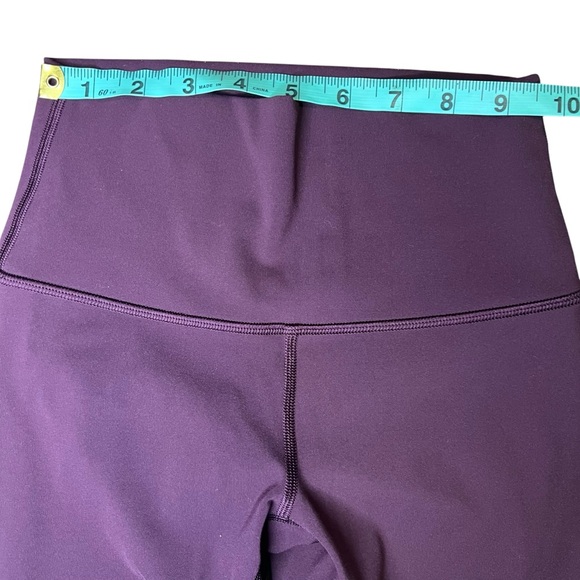 Lululemon Wunder Under High-Rise Tight 28" *Brushed Luxtreme Cassis Size 2 - Picture 8 of 12